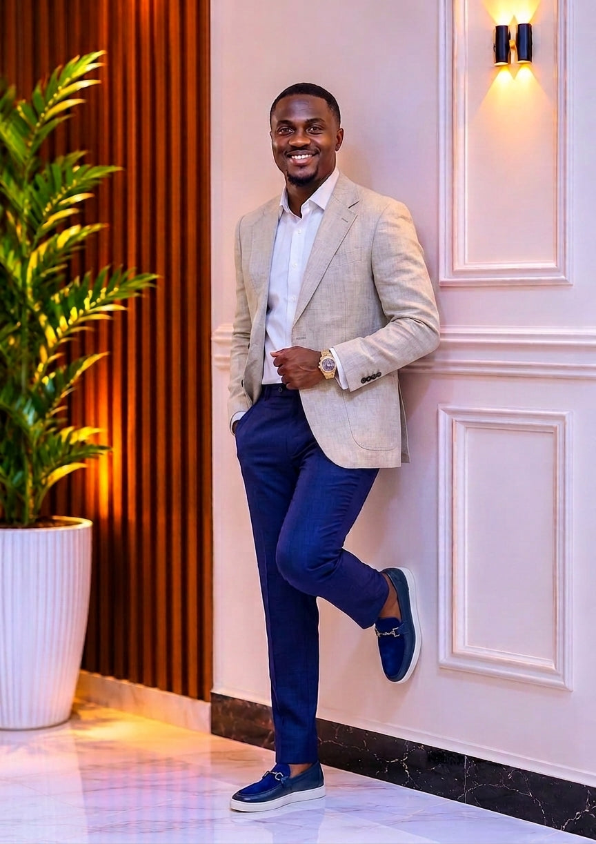 BLAZER HOMME PREMIUM – ÉLÉGANCE MODERNE ®